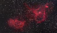 IC1805 and IC1848 in Casseopeia by Robert Gendler 2004